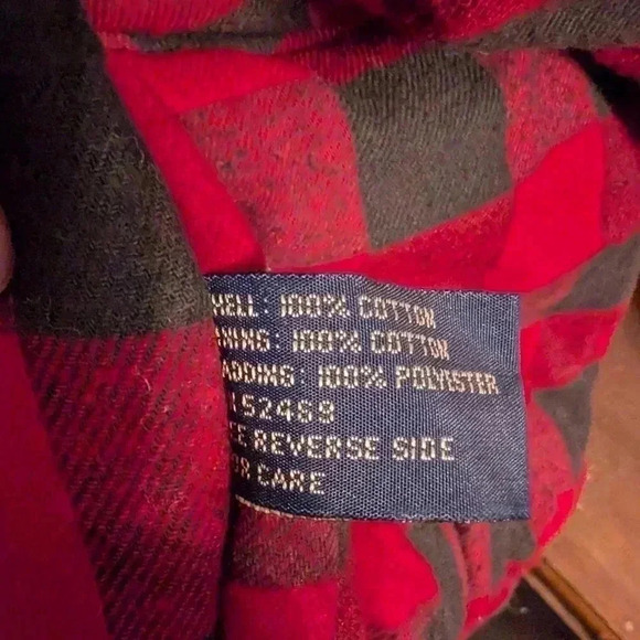 Ozark Trail Vest Men's XL Full Zip Outdoors Plaid Line Puffer - Picture 5 of 6